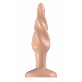 Телесная анальная пробка Butt Plug Rounded 3 Inch - 7,6 см.