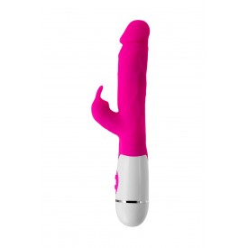 Розовый вибратор A-Toys Mist - 25,4 см.
